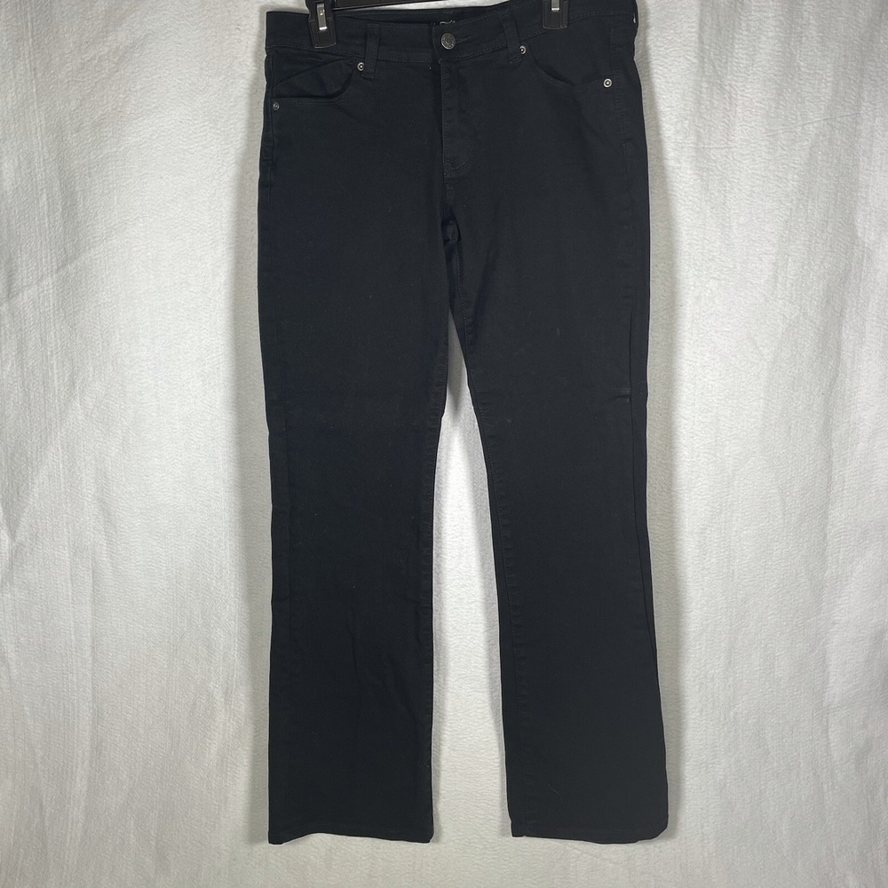 Old Navy Womens The Flirt Black Straight Leg Jeans Size 6